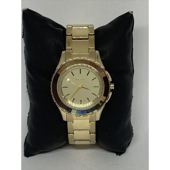 DKNY NY-2116 Womens Stainless Steel Analog Dial Quartz Genuine Wrist Watch MP688 - Picture 1 of 12